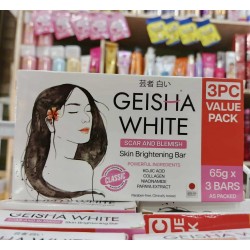 Geisha White Scar and Blemish Skin Brightening Bar