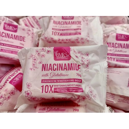 BMRS Niacinamide with Glutathione Premium Whitening Soap