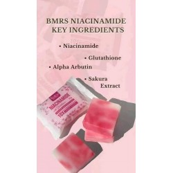 BMRS Niacinamide with Glutathione Premium Whitening Soap