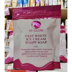 Sy Glow Fast White Ice Cream Whipp Soap