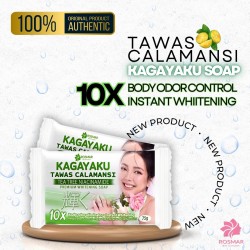Rosmar Kagayaku Tawas Calamansi Tea Tree Niacinamide Premium Whitening Deo Soap