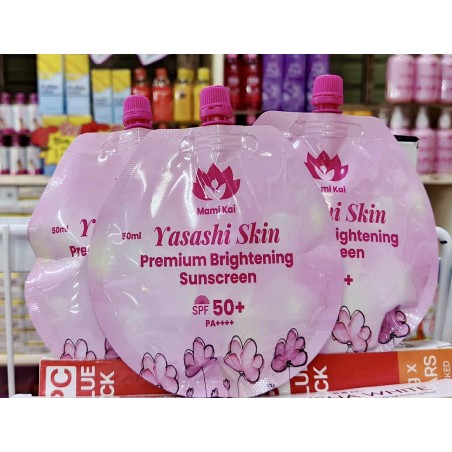 Mami Kai Yasashi Skin Premium Brightening Sunscreen