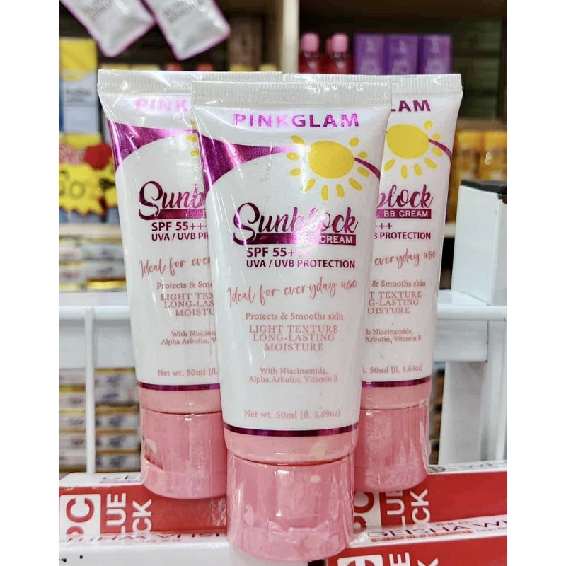 PinkGlam Sunblock BB Cream