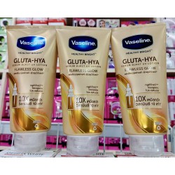 Vaseline Gluta-Hya Serum Burst UV Lotion Flawless Glow