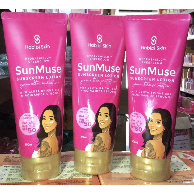 Habibi Skin Sun Muse Sunscreen Lotion