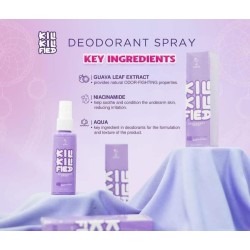 Saskin Kili Kili Fied Deodorant Spray