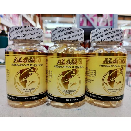 Alaska Premium Deep Sea Salmon Fish Oil