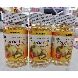 Alaska Garlic Oil 200 Softgels