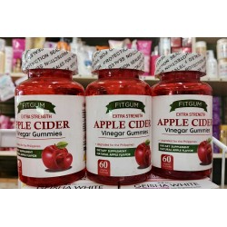 Fitgum Apple Cider Vinegar Gummies (Extra Strength)