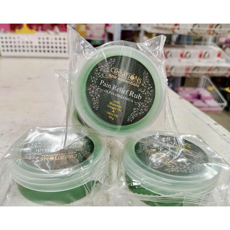 Creations Pain Relief Rub Oliva Organica Creations Pain Relief Rub Oliva Organica