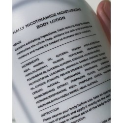Hally Nicotinamide Moisturizing Body Lotion - 250ml