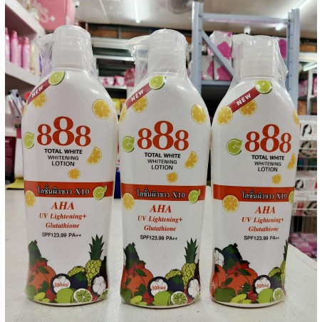 888 Total Whitening Lotion