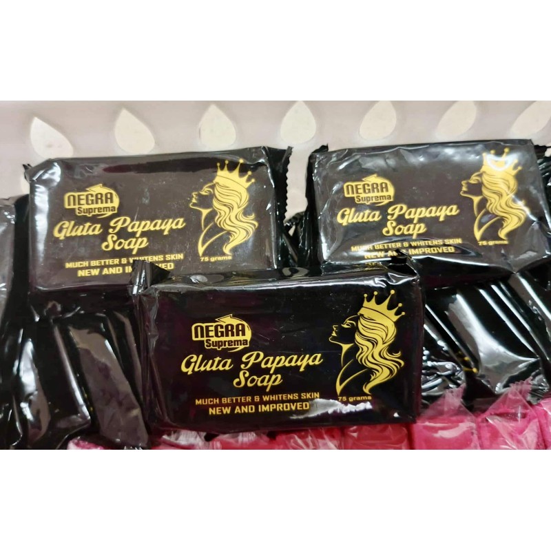 Negra Suprema Gluta Papaya Soap Negra Suprema Gluta Papaya Soap
