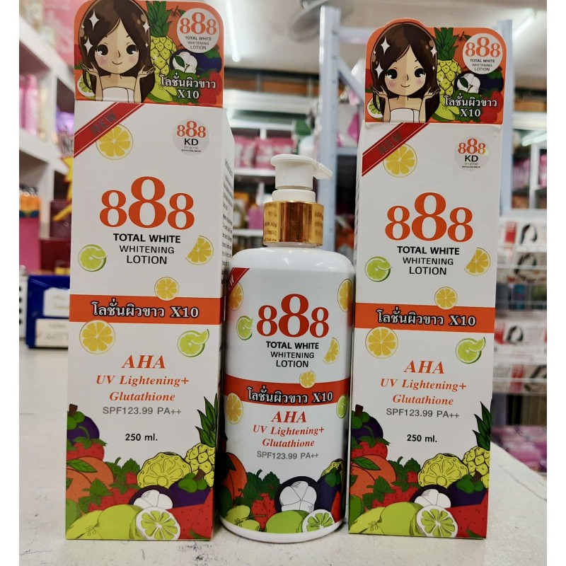 888 Total White Whitening Lotion 888 Total White Whitening Lotion