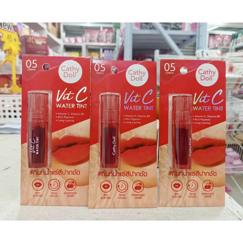 Cathy Doll Vitamin C Water Tint (Cherry) Cathy Doll Vitamin C Water Tint (Cherry)
