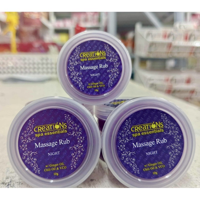 Creations Spa Essentials Massage Rub (NIght) Creations Spa Essentials Massage Rub (NIght)