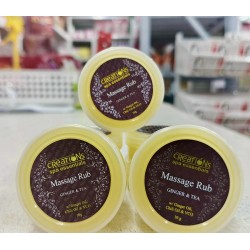 Creations Spa Essentials Massage Rub (Ginger & Tea)