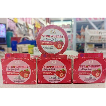 Capadosa Lip Sugar Tint Scrub (Strawberry)