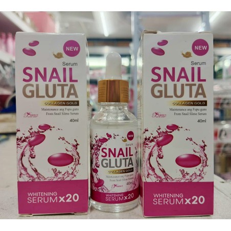 Snail Gluta Serum Whitening Serum x20