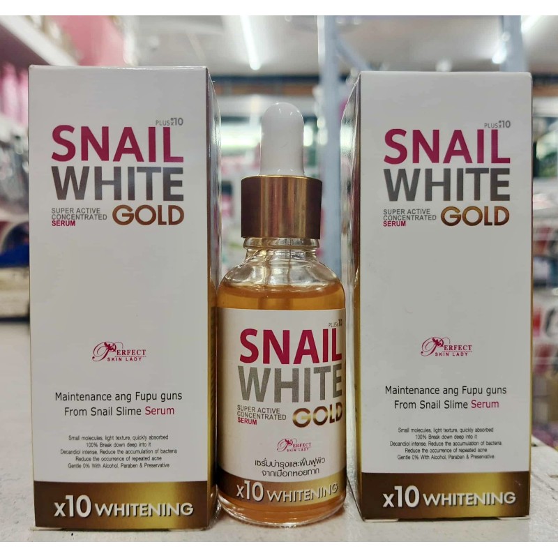 Snail White Gold Concentrated Serum x10 Whitening