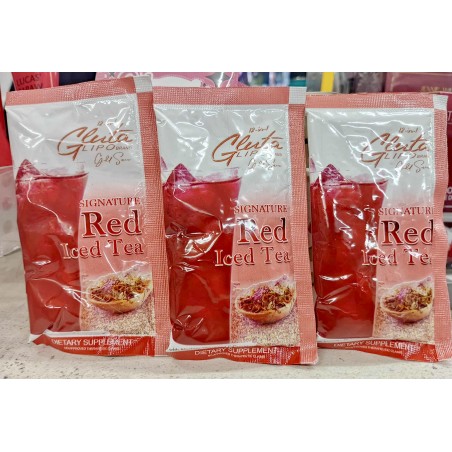 Gluta Lipo Signature Red Iced Tea (1 sachet)
