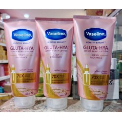 Vaseline Gluta-Hya Serum Burst UV Lotion Dewy Radiance