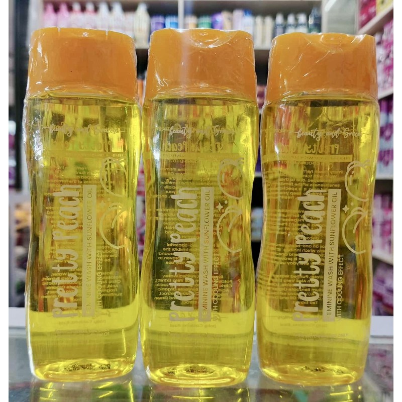 Pretty Peach Feminine Wash with Sunflower Oil