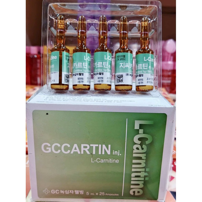 GCCarnitine inj. L-Carnitine (1 Tray only)