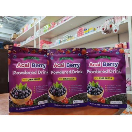 Fitgum Acai Berry Powdered Drink