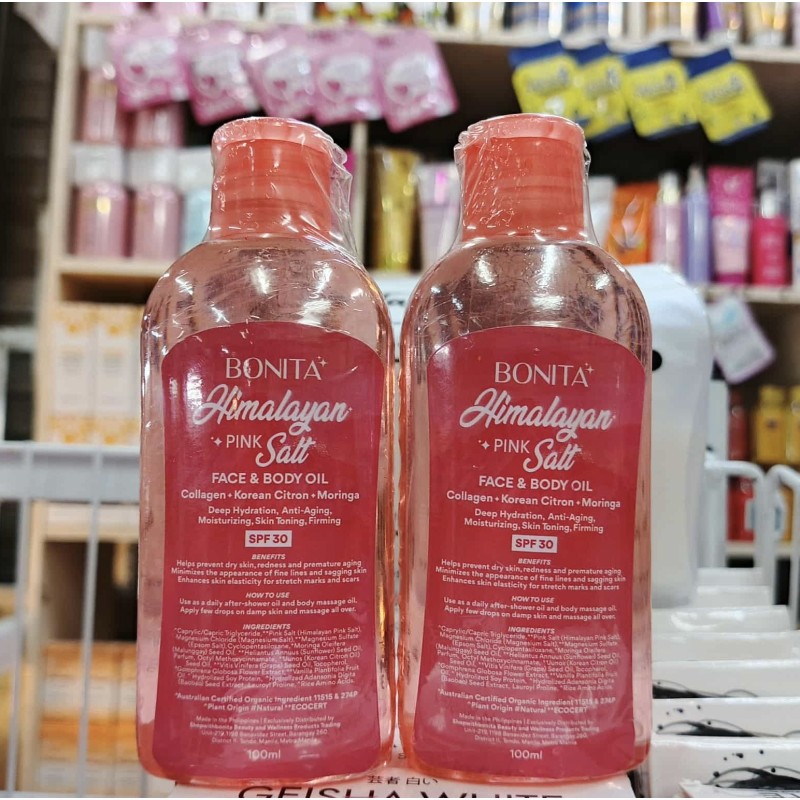 Bonita HImalayan Pink Salt Face and Body Oil
